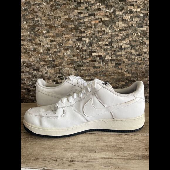 Nike Air Force 1 Mens Size 14 BQ9044-100 Have A Nike Day White Black - Picture 9 of 9